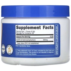 Nutricost, 5-HTP, 300mg 83 порции - порошок, 5-гидрокситриптофан, без добавок, 25 г